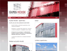 Tablet Screenshot of glasshouse.sk