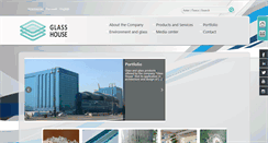 Desktop Screenshot of glasshouse.az